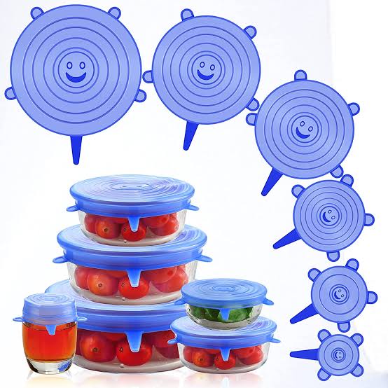 12Pcs Silicone Food covers