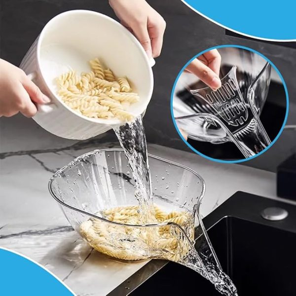 Multi-functional Drain Basket Bowl With Strainer Container