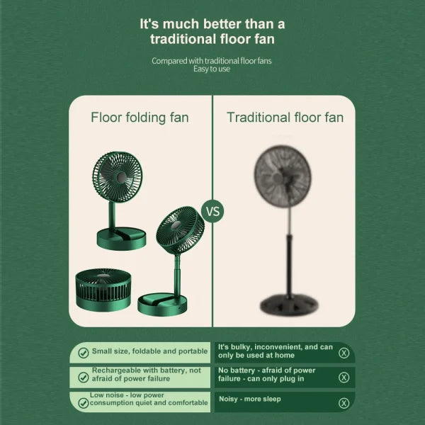 Rechargeable Portable fan