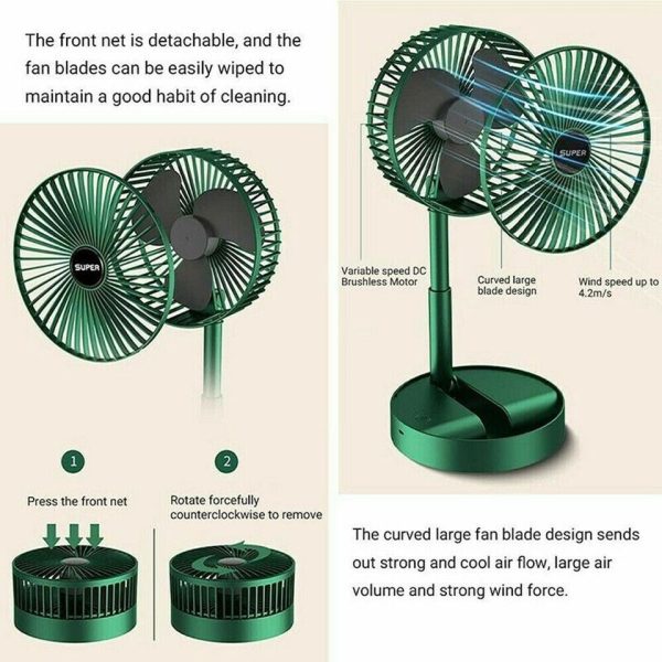 Rechargeable Portable fan