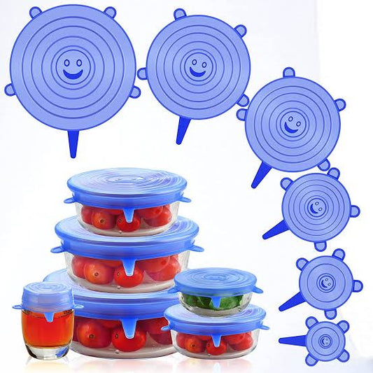 12Pcs Silicone Food covers