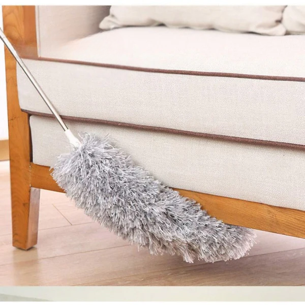 Flexible Microfiber Feather Duster with 8 Feet Extension Pole