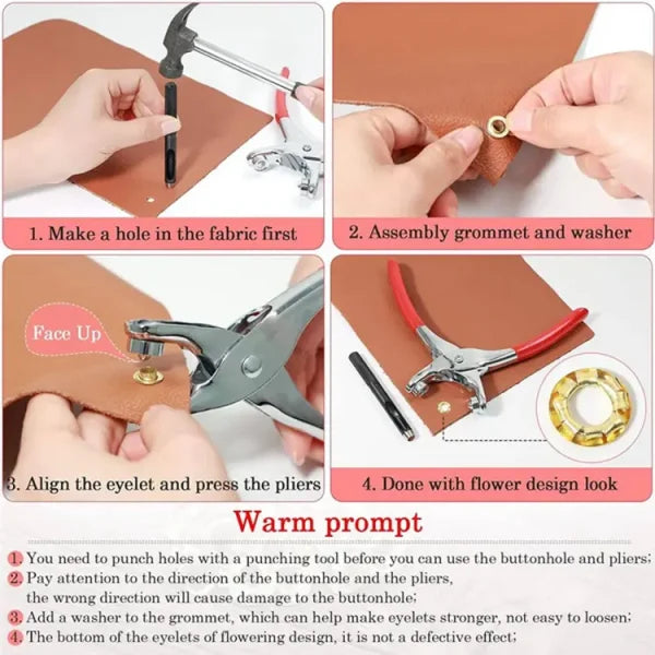 Tich Button Plier for Tiching Buttons